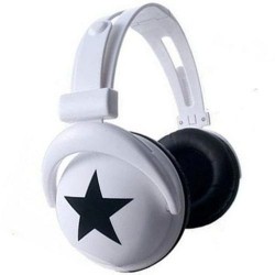 Fone de Ouvido Mix Style SC 720 Branco - Estrela Preta