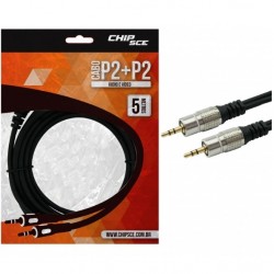 CABO P2 X P2 STEREO 5MT NICKEL FITZ