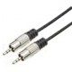 CABO P2 X P2 STEREO 1,8MT GOLD 24K PROF