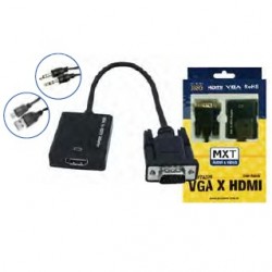 CONVERSOR VGA X HDMI COM AUDIO