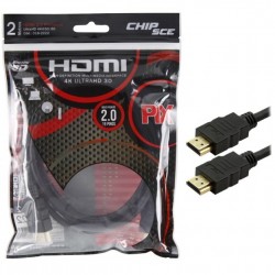 CABO HDMI CLASSIC 2.0 2M GOLD 4K HDR 19P