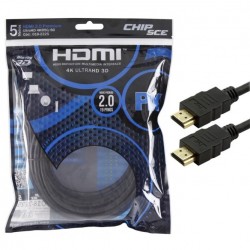 CABO HDMI CLASSIC 2.0 5M GOLD 4K HDR 19P
