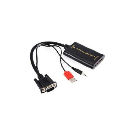 CONVERSOR HDMI X VGA COM USB