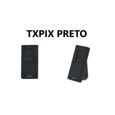 CONTROLE PORTAO KEY 433,92 TXPIX PRETO IPEC