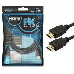 CABO HDMI GOLD 2.1 8K HDR 19P 1.5M POLIBAG