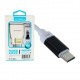 CARREGADOR USB V8 3.6A 2 SAIDAS